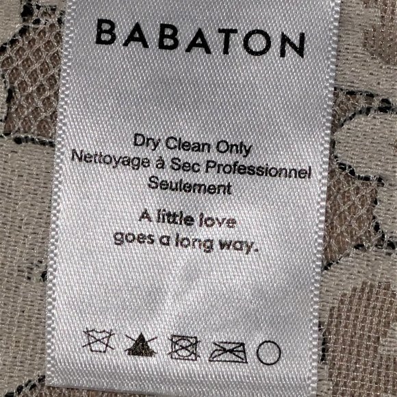 Atitzia Babaton Hopkins Cream Lace Blouse/ Top Size M - Picture 8 of 9